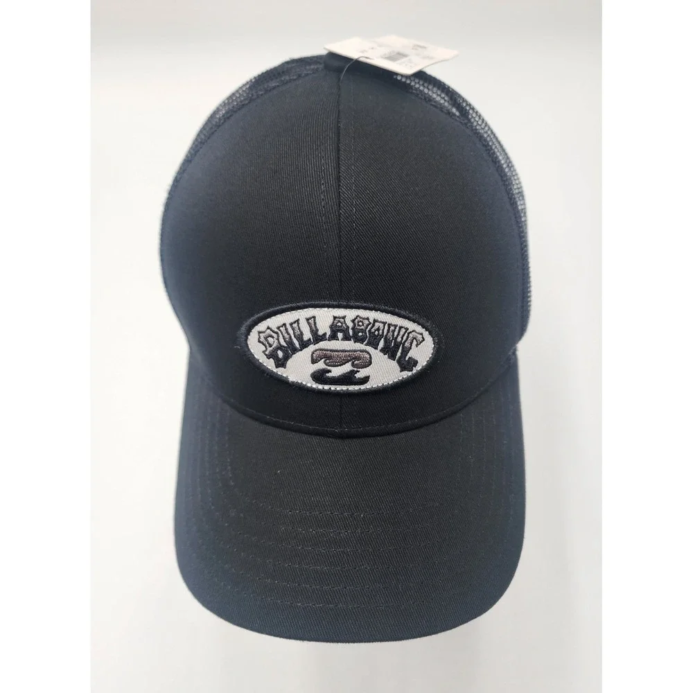 Billabong Mens Walled Trucker Hat Black‎ Mesh Snapback Surf Cap ABYHA00338